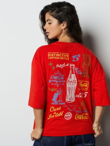 Next Μπλουζάκι σε κόκκινο: μπροστά