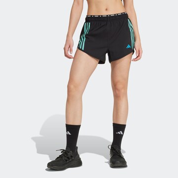 ADIDAS PERFORMANCEregular Sportske hlače 'Own the Run' - crna boja: prednji dio