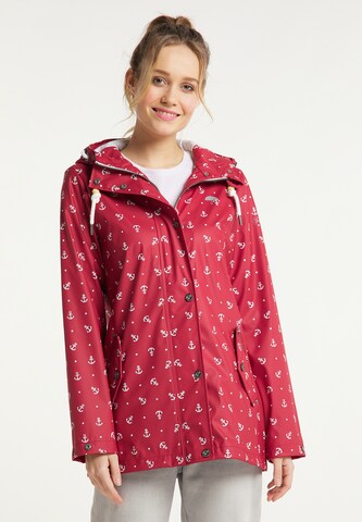 Schmuddelwedda Between-season jacket in Red: front