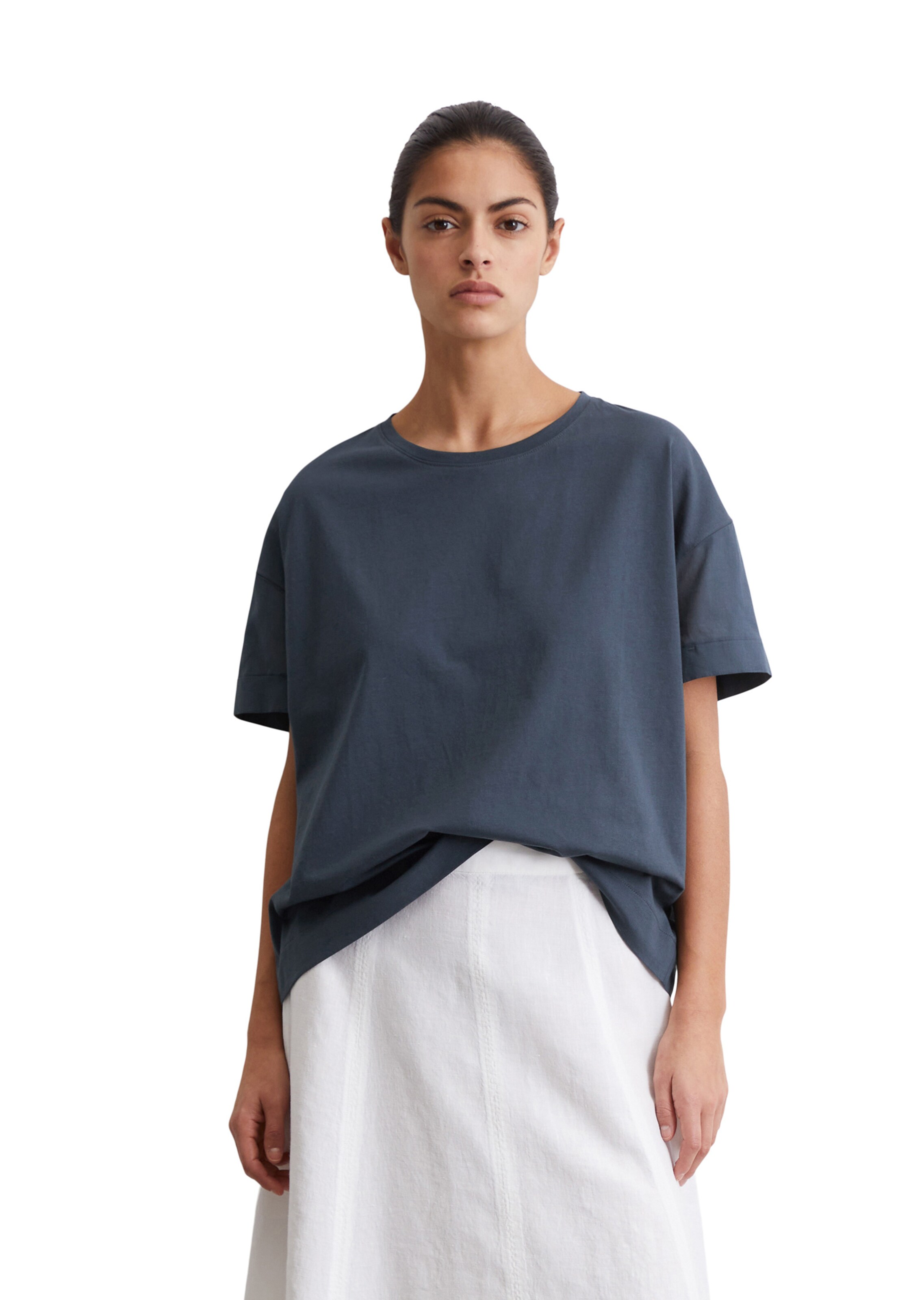 Marc O'Polo T-Shirt in Blau: Vorderseite