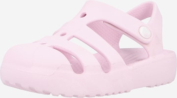 Crocs Avonaiset kengät 'Classic Fisherman' värissä vaaleanpunainen: etupuoli