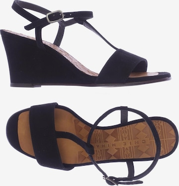 Chie Mihara Sandalen 35 in Schwarz: predná strana