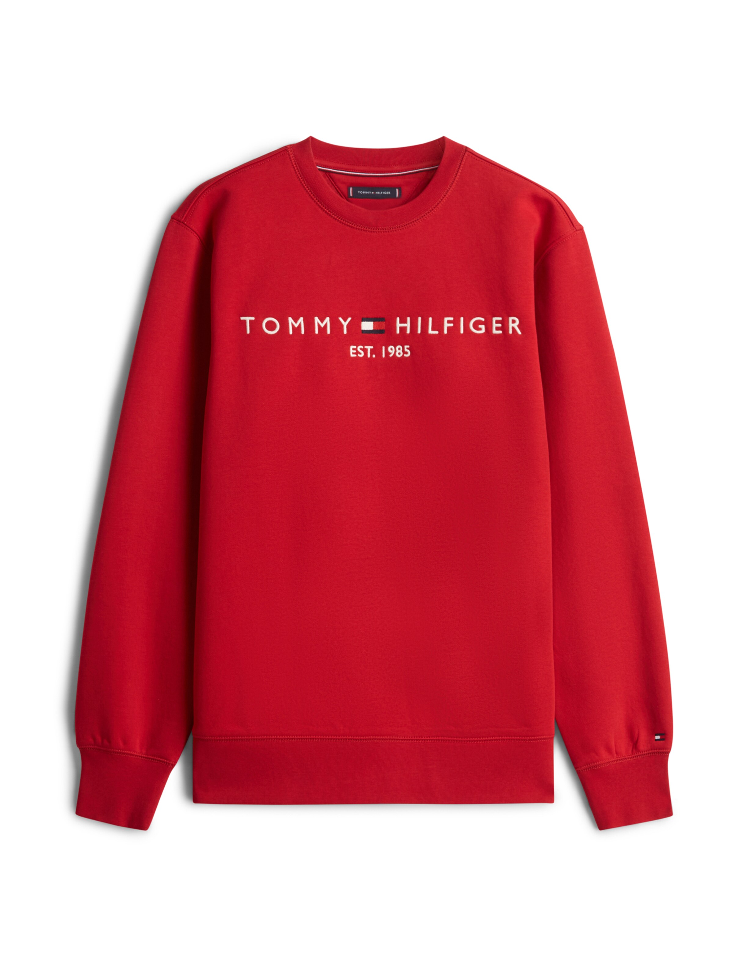 Sweat-shirt TOMMY HILFIGER en rouge : devant