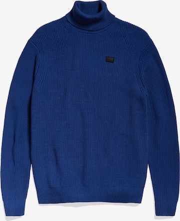 Pull-over G-Star RAW en bleu : devant