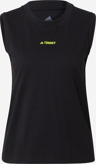 ADIDAS TERREX Sporttop in schwarz, Produktansicht