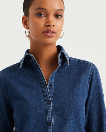 WE Fashion Blouse in Blauw