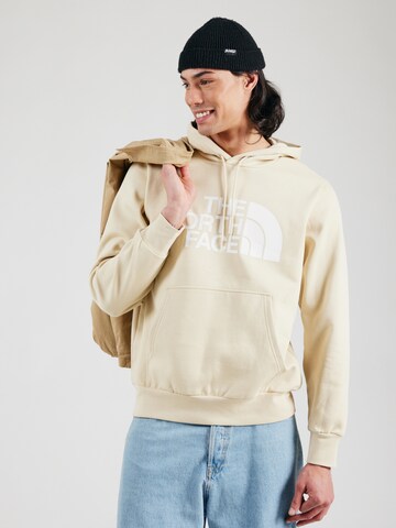 THE NORTH FACE Mikina 'EASY' – béžová: přední strana