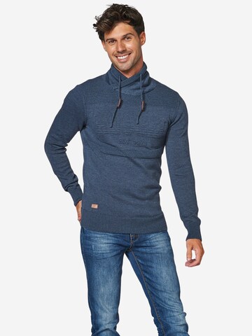 KOROSHI Pullover in Blau: Vorderseite