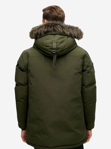 Superdry Winterparka in Groen