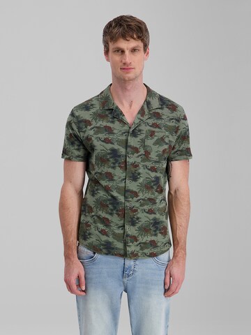 TIMEZONE Shirt 'Jersey' in Green: front