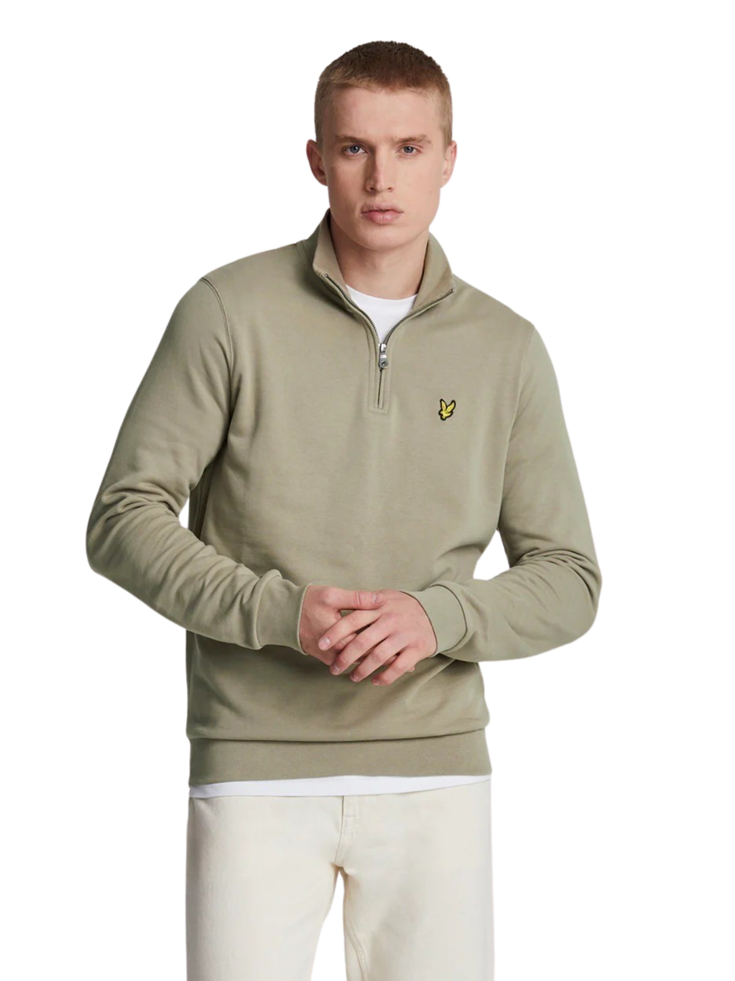 Lyle & Scott Sweatshirt in Grau: Vorderseite