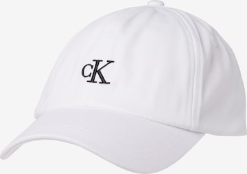 Calvin Klein Jeans Caps i hvit: forside