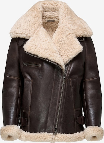 V S P - Abrigo de invierno 'Antonella' en marrón: frente