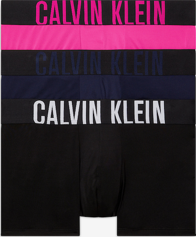 Calvin Klein Underwear Boxers 'Intense Power' en bleu marine / rose / noir / blanc, Vue avec produit
