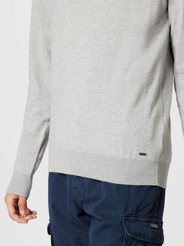 INDICODE JEANS Pullover in Grau