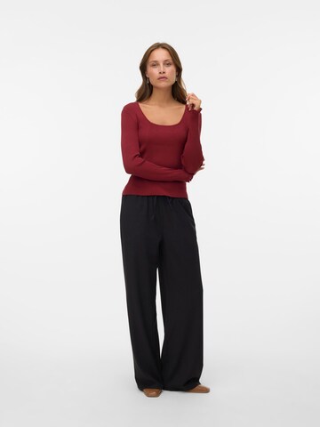 VERO MODA Trui 'VMWONDER' in Rood: voorkant