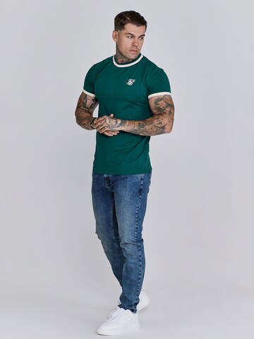 SikSilk T-Shirt in Grün