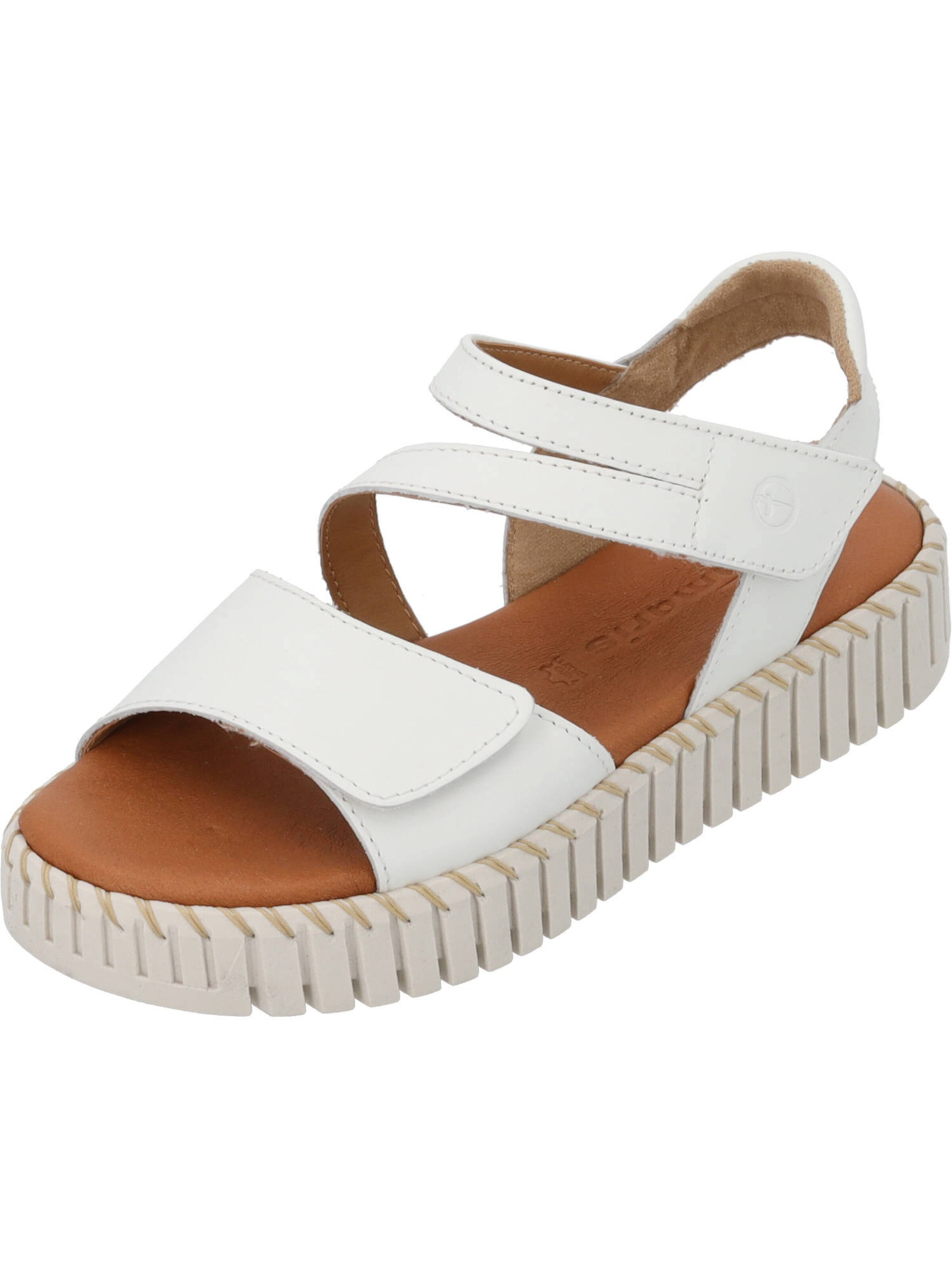 Tamaris Sandals in White: front