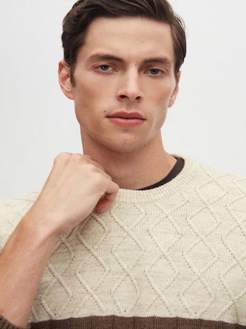 Cardigan D’S Damat en marron : devant