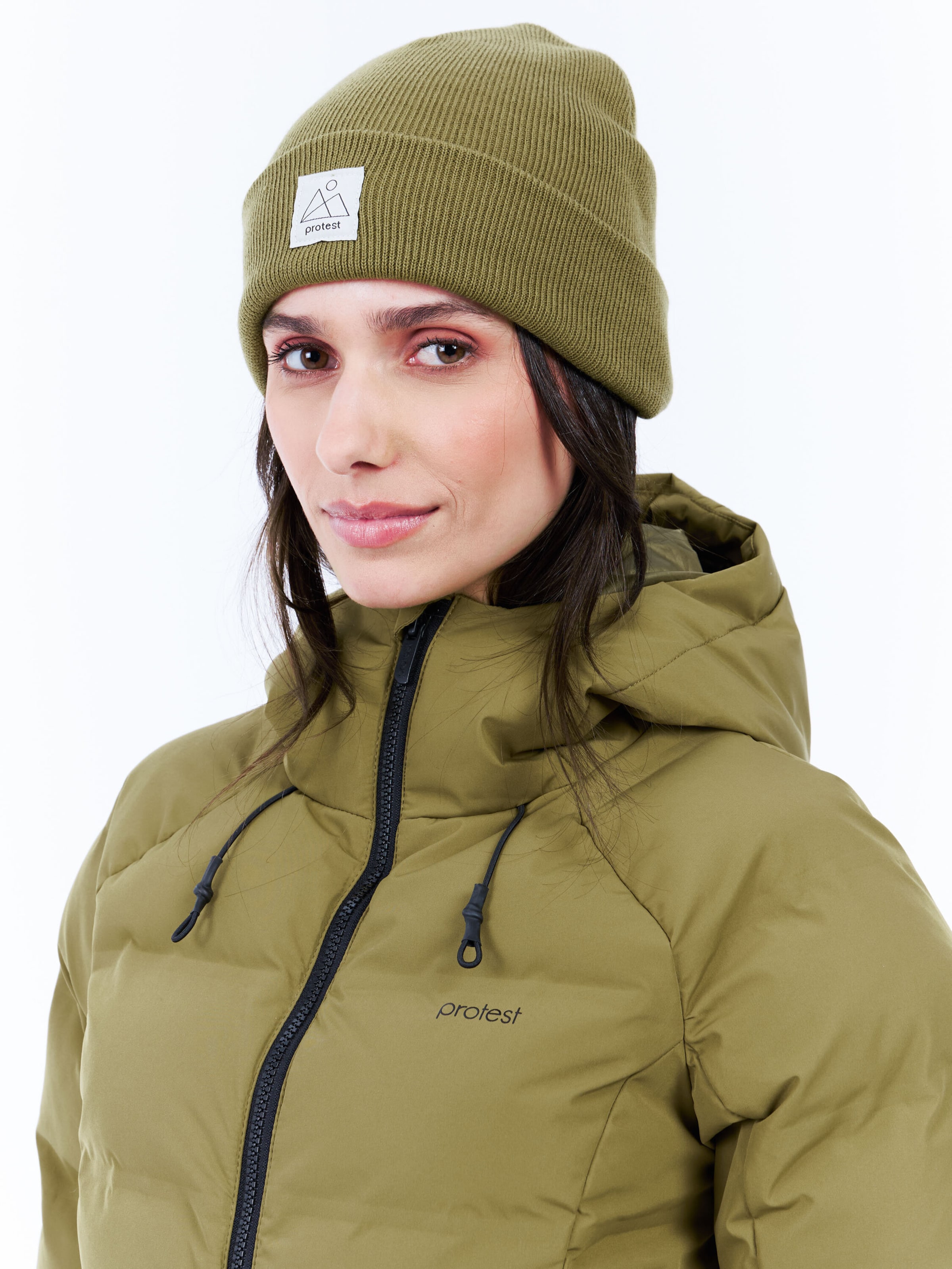 PROTEST Sportjacke 'PRTALYSUMI'‌‌‌ in Grün