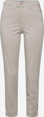 BRAX Regular Broek in Beige: voorkant