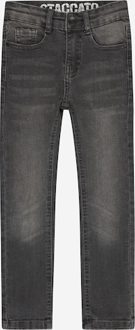 STACCATO Slimfit Jeans in Grijs: voorkant