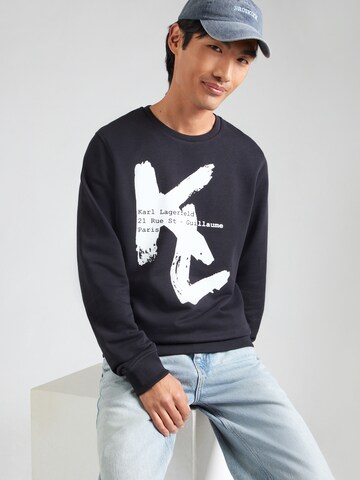 Karl Lagerfeld Свитшот в Синий: спереди