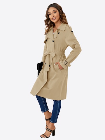 Manteau mi-saison Imily Bela en beige