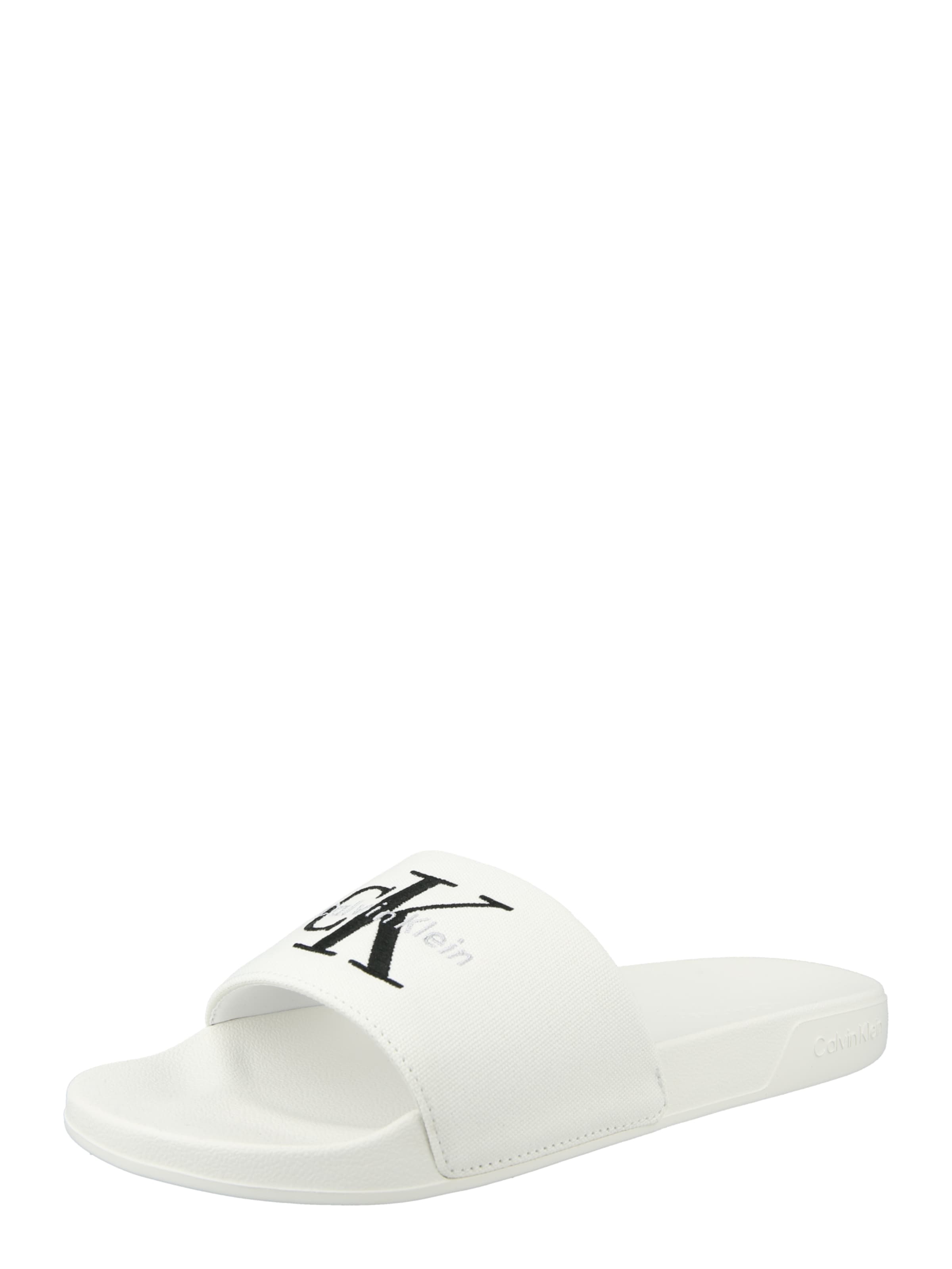 Calvin Klein Jeans Regular Muiltjes 'ESS' in Wit: voorkant