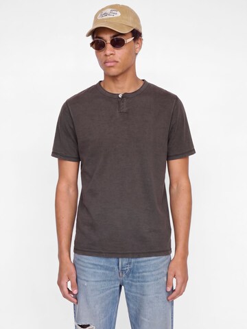 JACK & JONES - Camiseta en marrón: frente