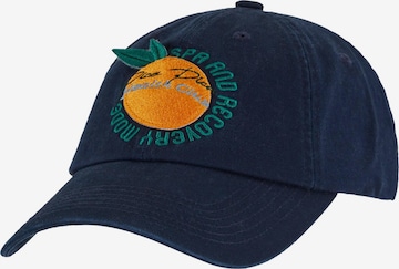 Casquette 'Orange Spritz' Pica Pica en bleu : devant