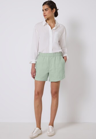 Street One Studio Loosefit Shorts in Grün