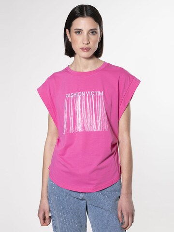 Influencer Shirt in Pink: front