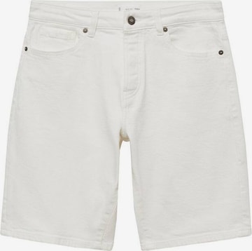 MANGO TEEN Loosefit Jeans 'Sidney6w' in Weiß: predná strana