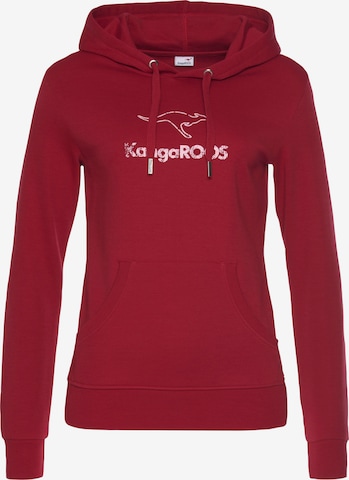 KangaROOS Sweatshirt i röd: framsida