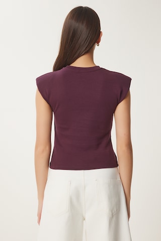 Happiness İstanbul Tričko - Fialová