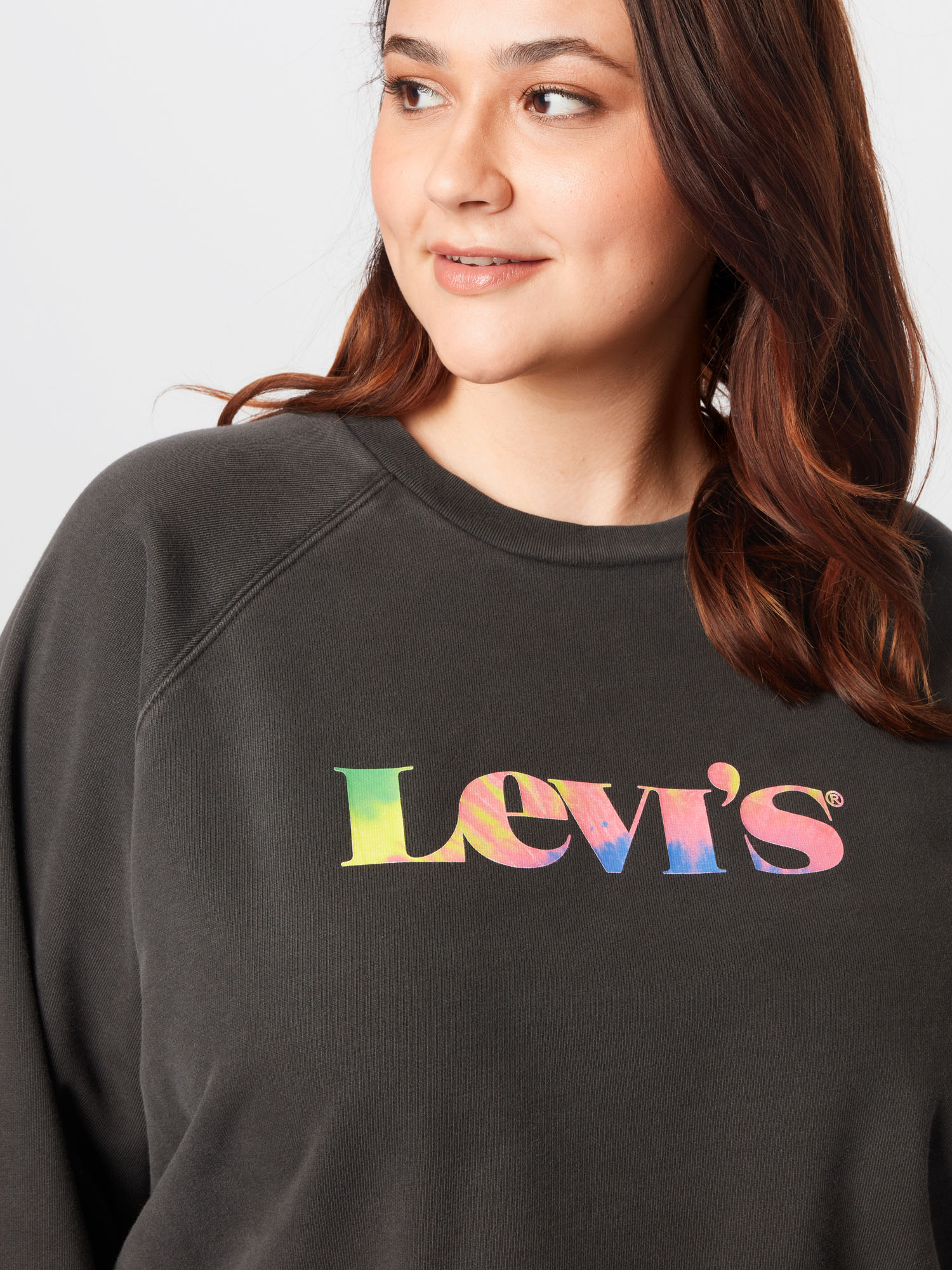 Levis® Plus Sweatshirt in Schwarz 