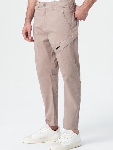 M.O.D MIRACLE OF DENIM Tapered Cargobukser i grå