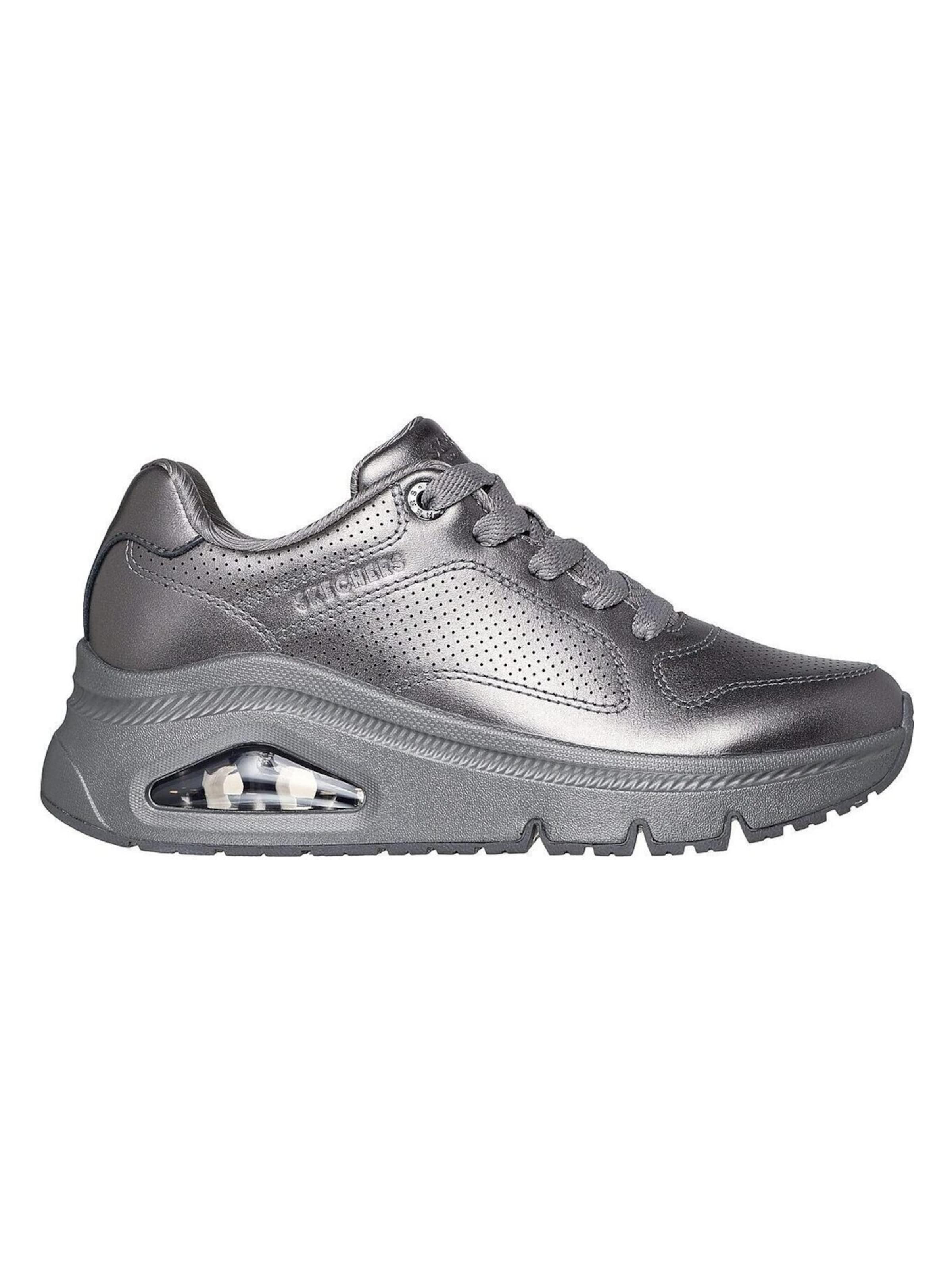 SKECHERS Sneaker low 'Skechers Uno Icon - Lustrous Air'‌‌‌‌ in Grau