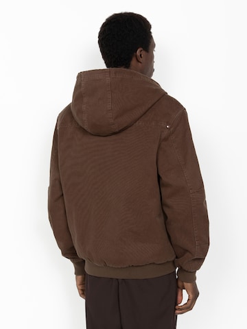 Manteau mi-saison Schott NYC en marron