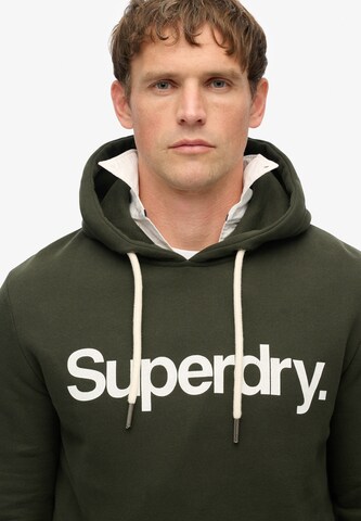 Sweat-shirt Superdry en vert