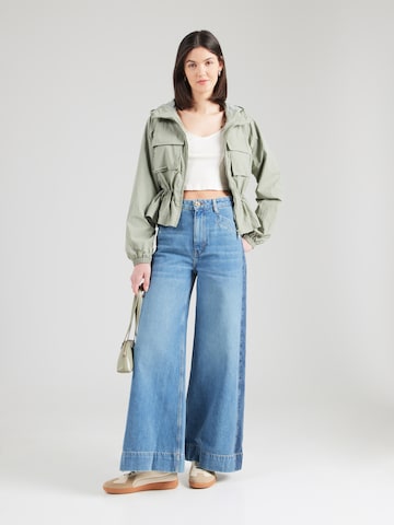 Monki Демисезонная куртка в Зеленый