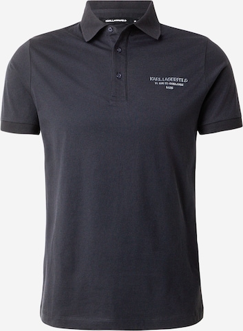 T-Shirt Karl Lagerfeld en bleu : devant