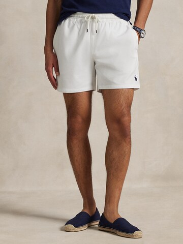 Polo Ralph Lauren Swimming shorts 'TRAVELER' in White: front