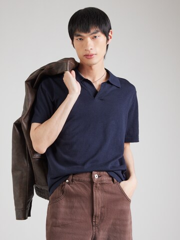 Pull-over 'Ryan' NN07 en bleu : devant