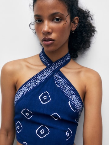 Haut Pull&Bear en bleu