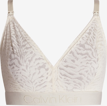 Calvin Klein Underwear Bra in White: front