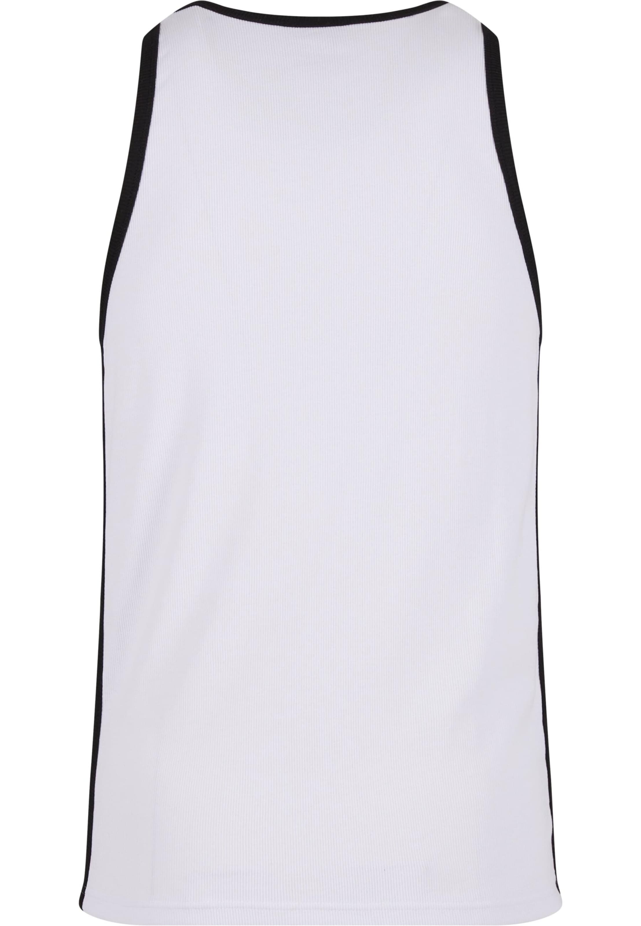 Karl Kani Majica 'Ellipse Ringer' | bela barva