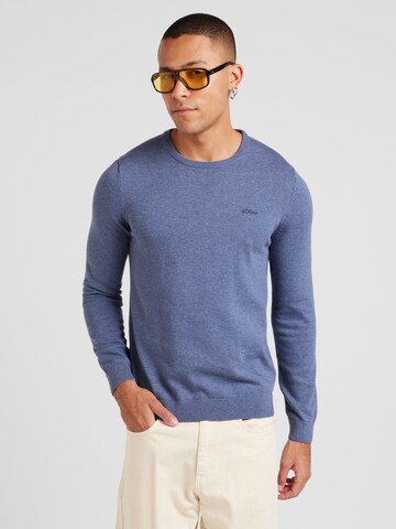 s.Oliver Sweater in Blue: front