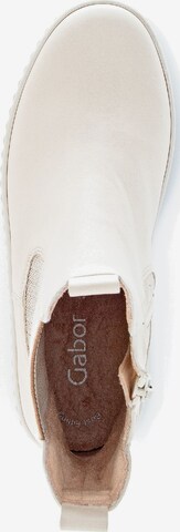 GABOR Chelsea boots in Beige